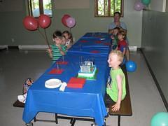 Benjamin's birthday party